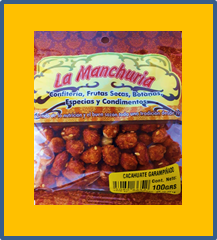 CACAHUATE GARAPIÑADO
100 GRS