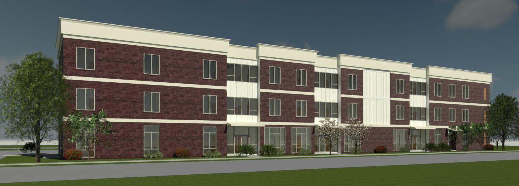 Bridal Suites Front View  From Main Street