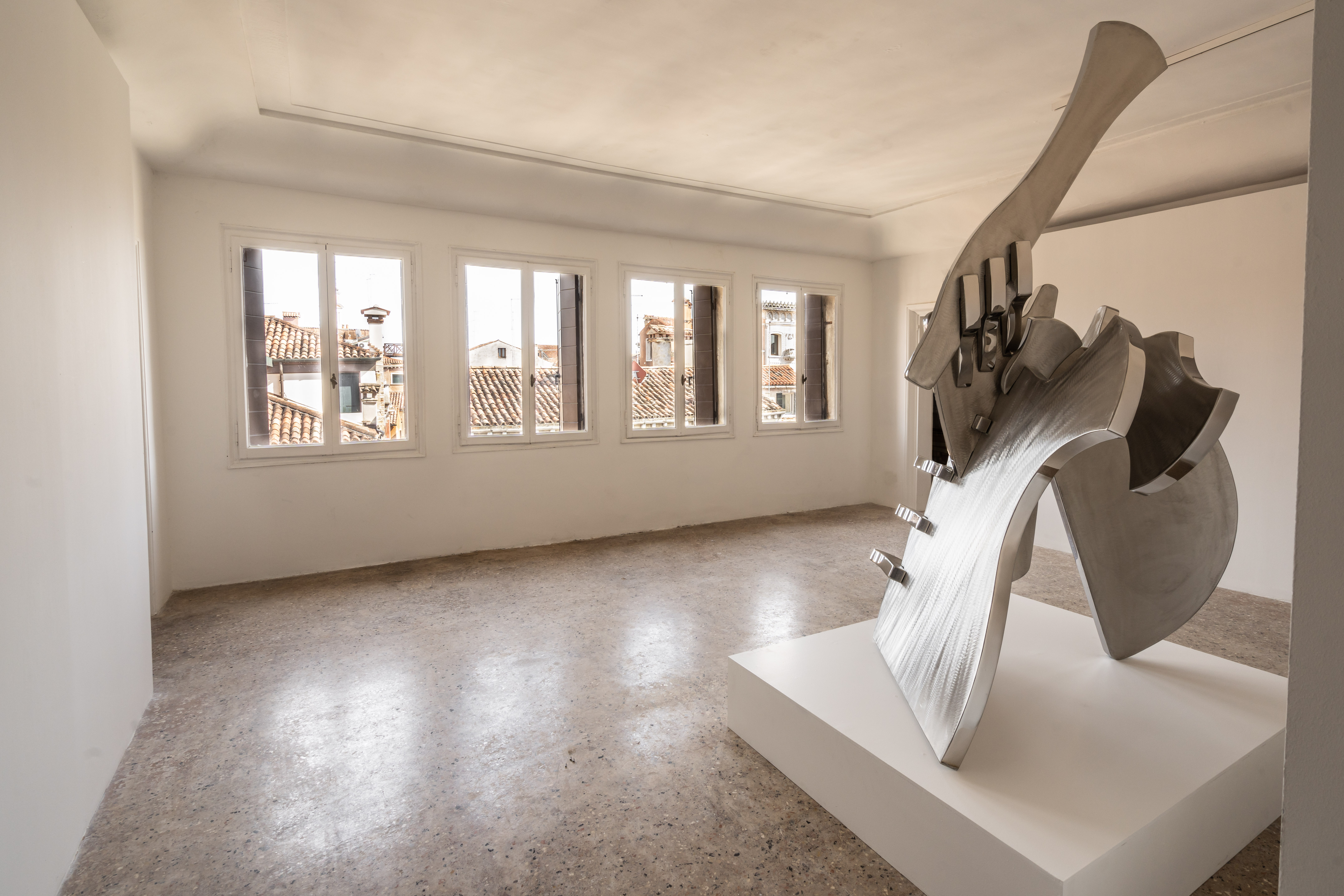 Hymn to Freedom, 2023
Fabricated Stainless Steel, 5’ x 5’ x 9’
2023 Time, Space, Existence Exhibition
Architectural Biennale Venice, Italy