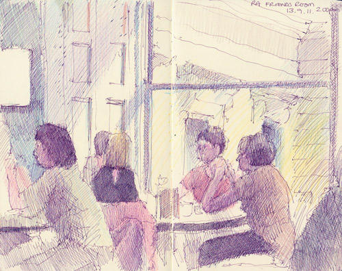 RA Friends Room 13 September 2011