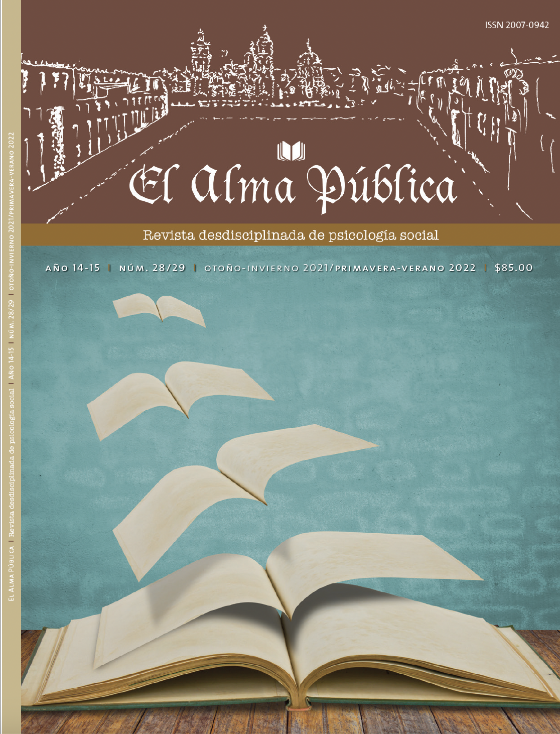 Año 14-15, Núm. 28-29 otoño-invierno 2021/primavera-verano 2022