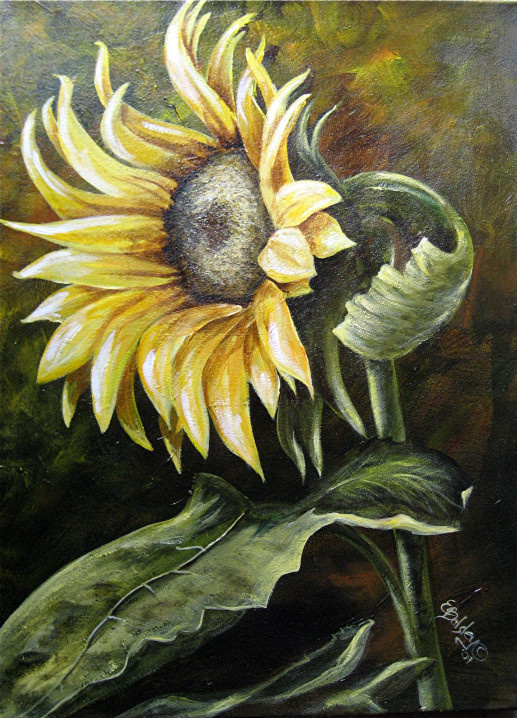 Star, Mixed Media, 18x24, Gallery Canvas