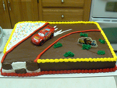 CarsBirthdayCake