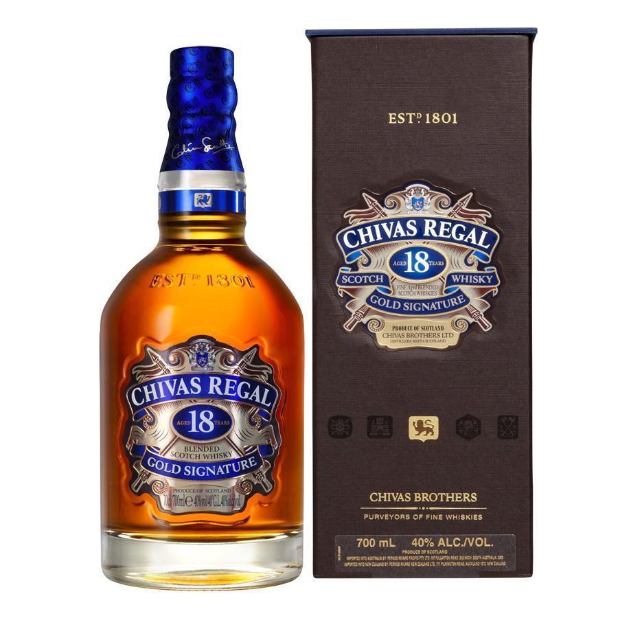 Whisky Chivas Regal 18 años 750 ml
Código: 1302