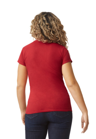 PLAYERA CON SILUETA DE DAMA