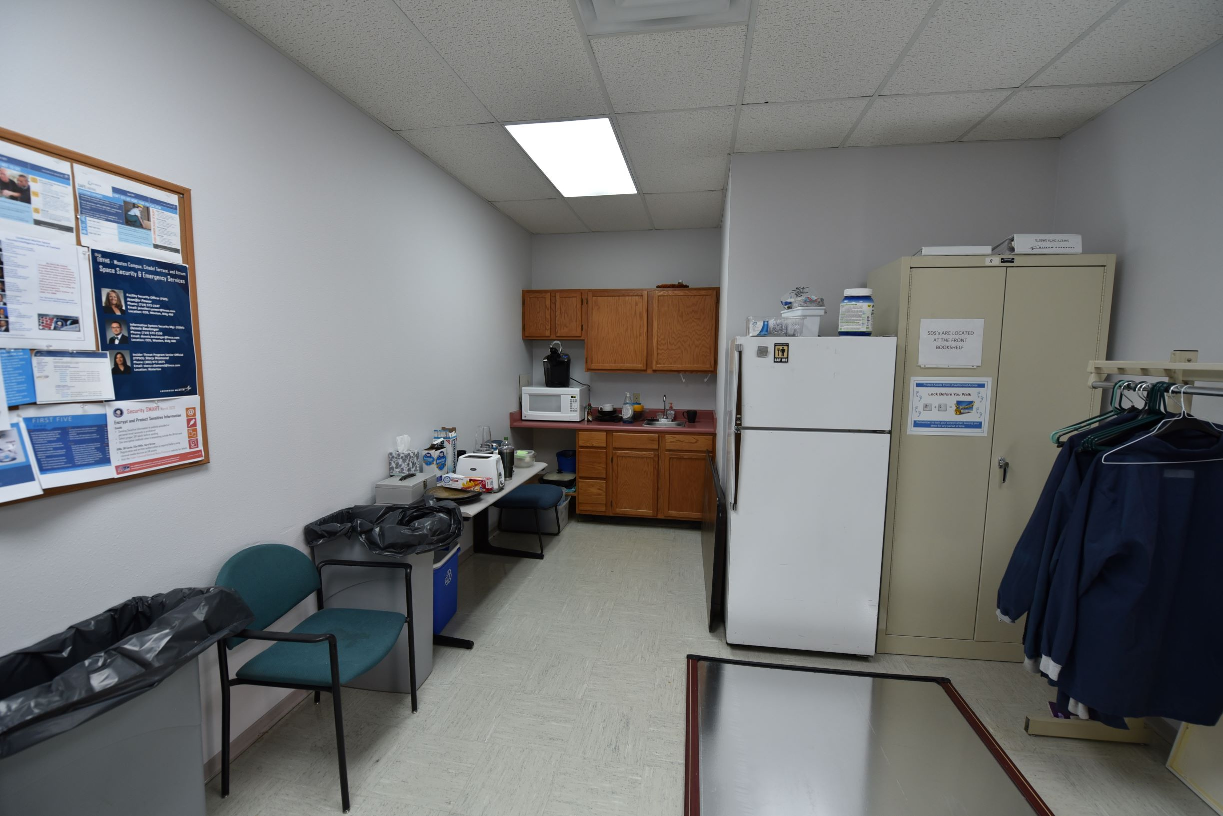 Break Room from inside