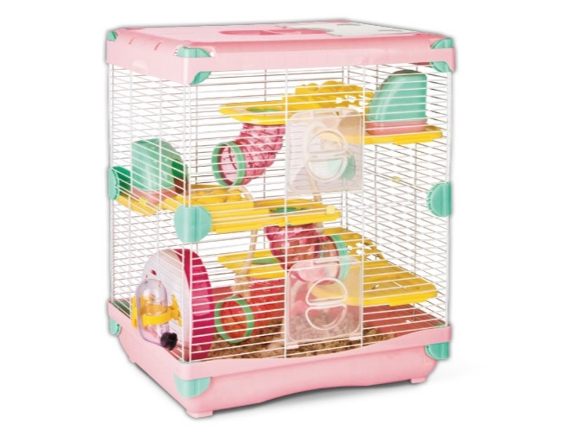 SP-3632 JAULA SUNNY HASMTER 
LAND IMPORTADA ROSA