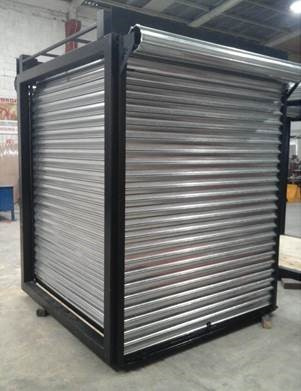 Modulo en lamina europea galvanizada.