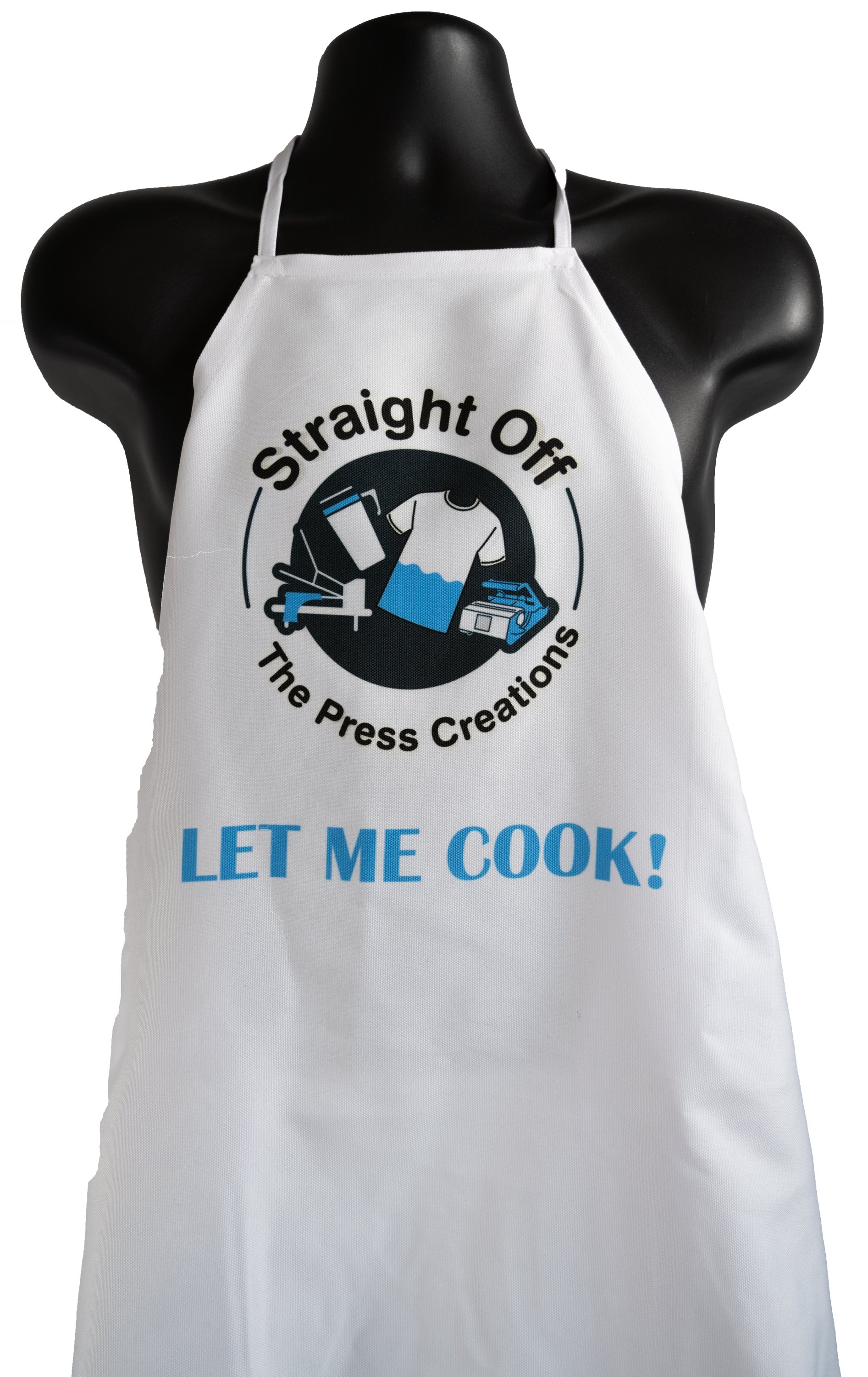 Custom printed apron