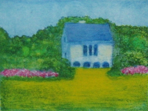 Roberts, Maryland Barn, 3x4 Aquatint