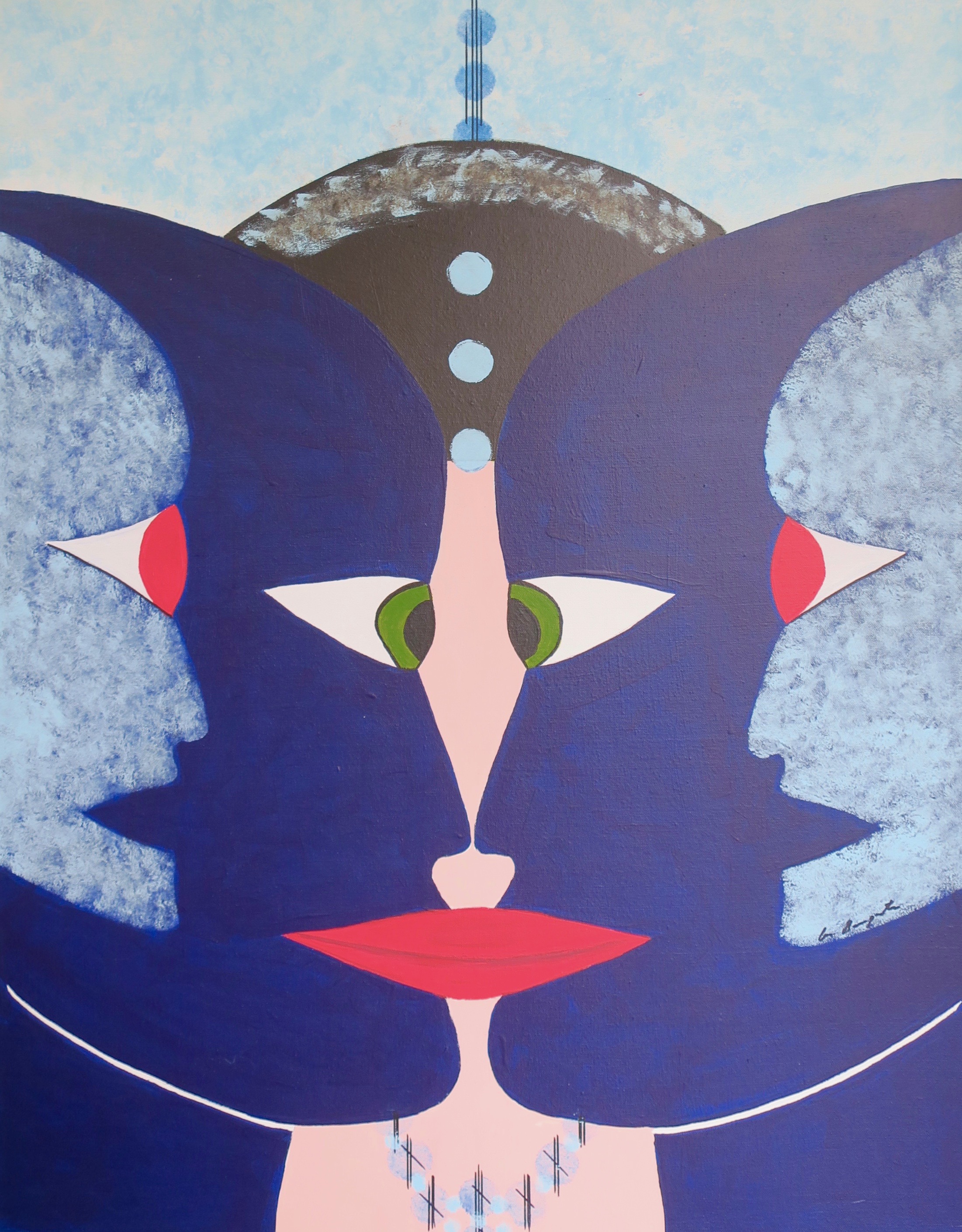 Mirror Image   36 x 28