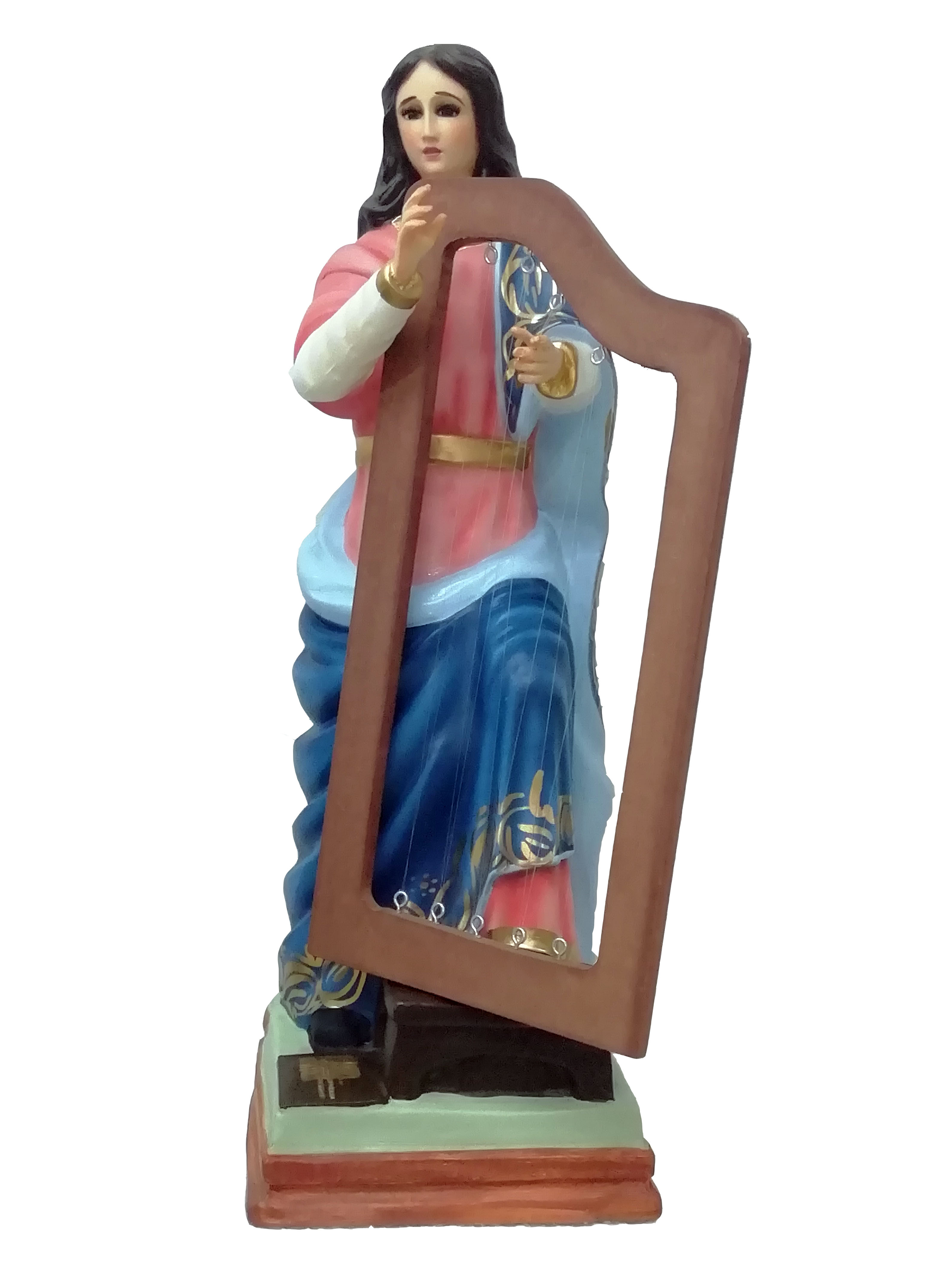 SANTA CECILIA 90 CM FIBRA DE VIDRIO