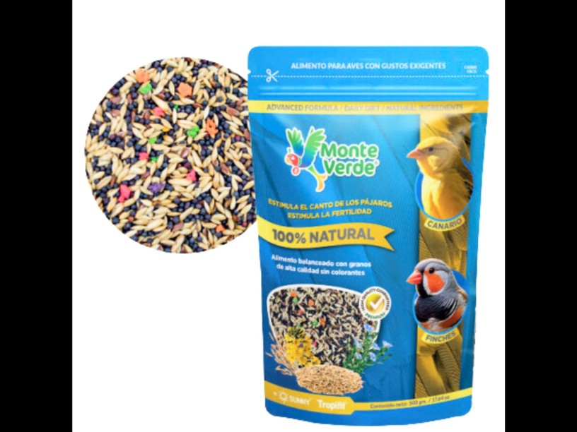 TP-7837 ALIMENTO 
MONTE VERDE CANARIOS 500G