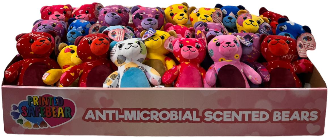 4771B
MOOSH MOOSH HEARTS SAFE BEAR
24 CS
