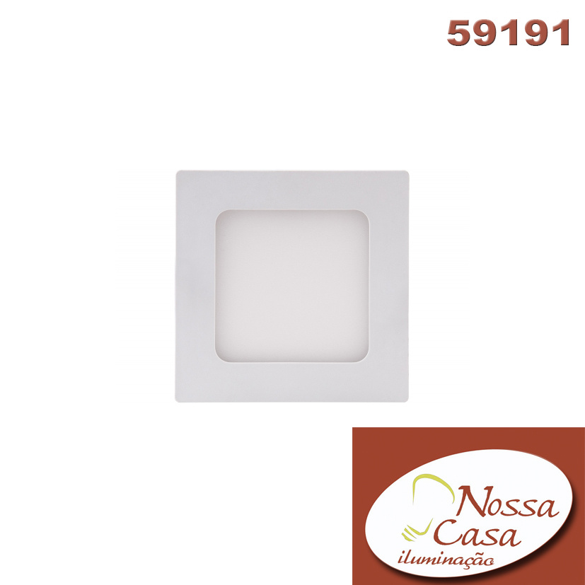 Emb. Qdr. 6w biv. 3000k