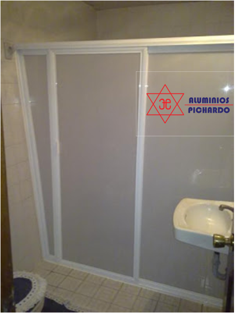 Aluminio blanco y acrílico blanco