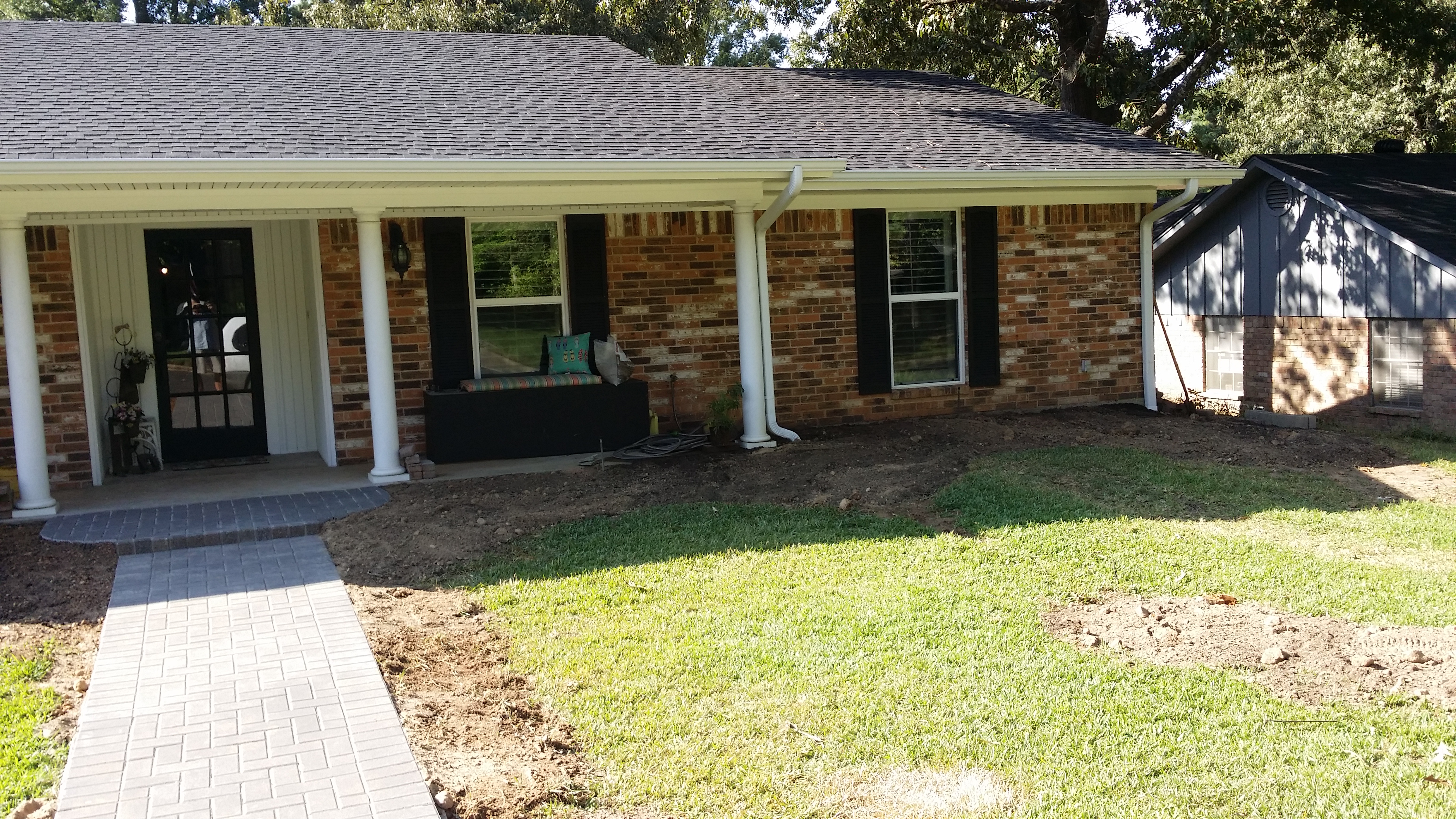 Ill-Maintained Front Yard