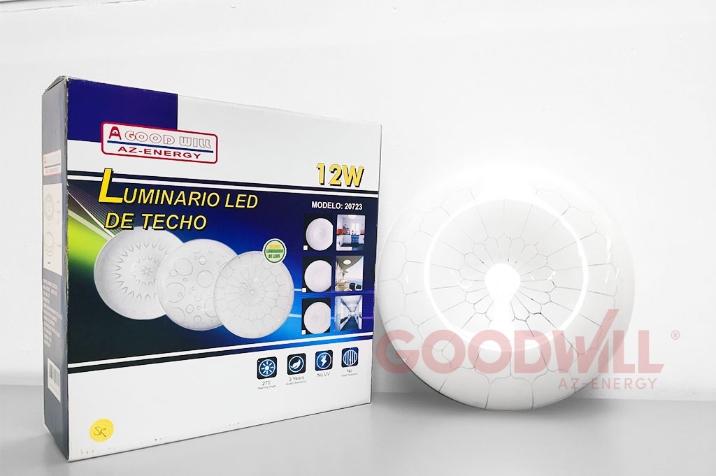LUMINARIO DE LED PARA TECHO 12W
DIFERENTES MODELOS.
MARCA: GOODWILL
CÓDIGO: 20723