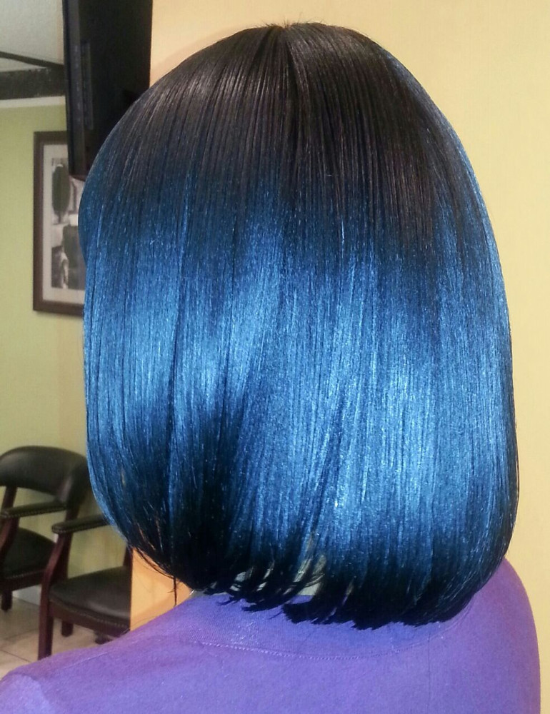 FULL SEW -IN WEAVE / NO HAIR LEAVE OUT