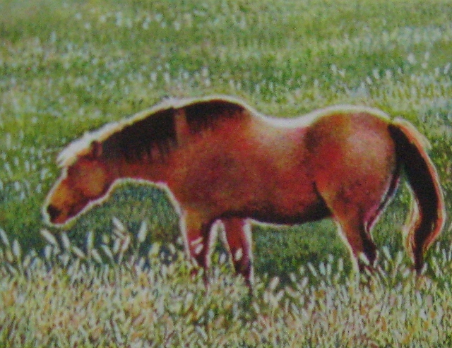 Hegler, Beautiful Dreamer, 3" x 4" Aquatint