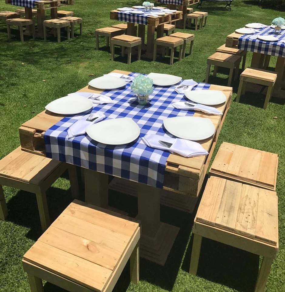 Picnic Alta + 6 Bancas+camino
$ 80.000