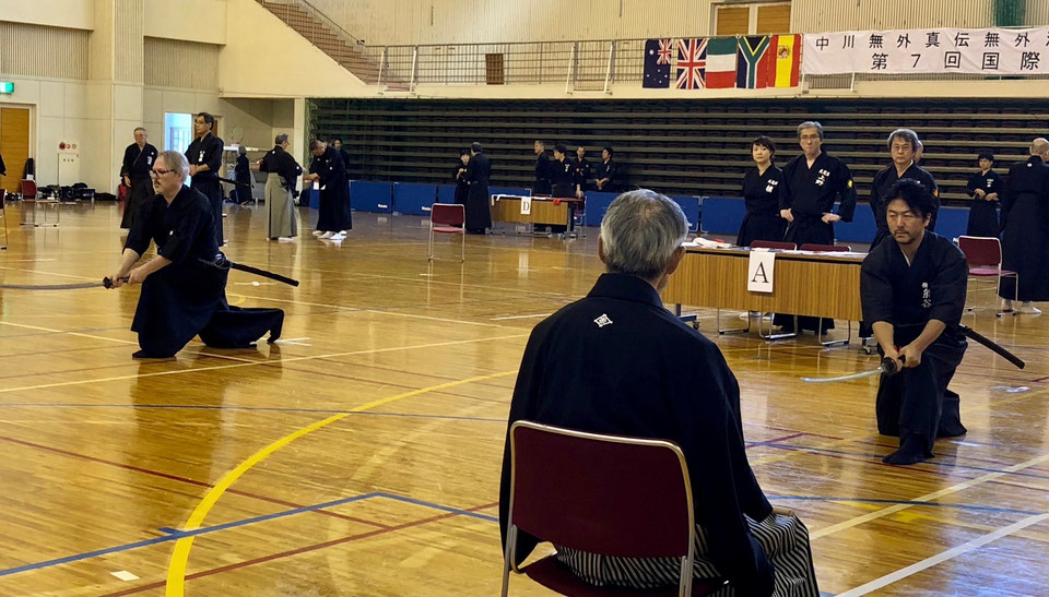 Head to head competition. Against good friend Kumagai San.