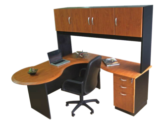 ESTACIÓN DE GERENCIA.
Modelo Amburgo.
Elaborado en Melamina a dos colores.
Gabinete aereo de 4 gavetas.
Pedestal de 3 gavetas  correderas telescópicas.
Sistema de en llave central.
Tiempo de Fabricación: 5-8 días hábiles.