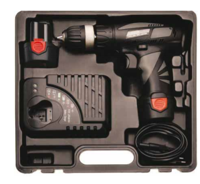 Taladro inalámbrico | 11 Nm | máx. 800 rpm | Li-Ion | 10,8 V