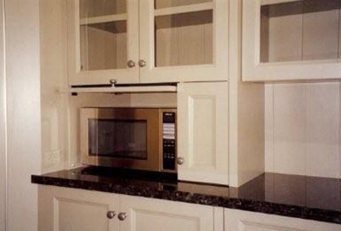 Custom Microwave Niche