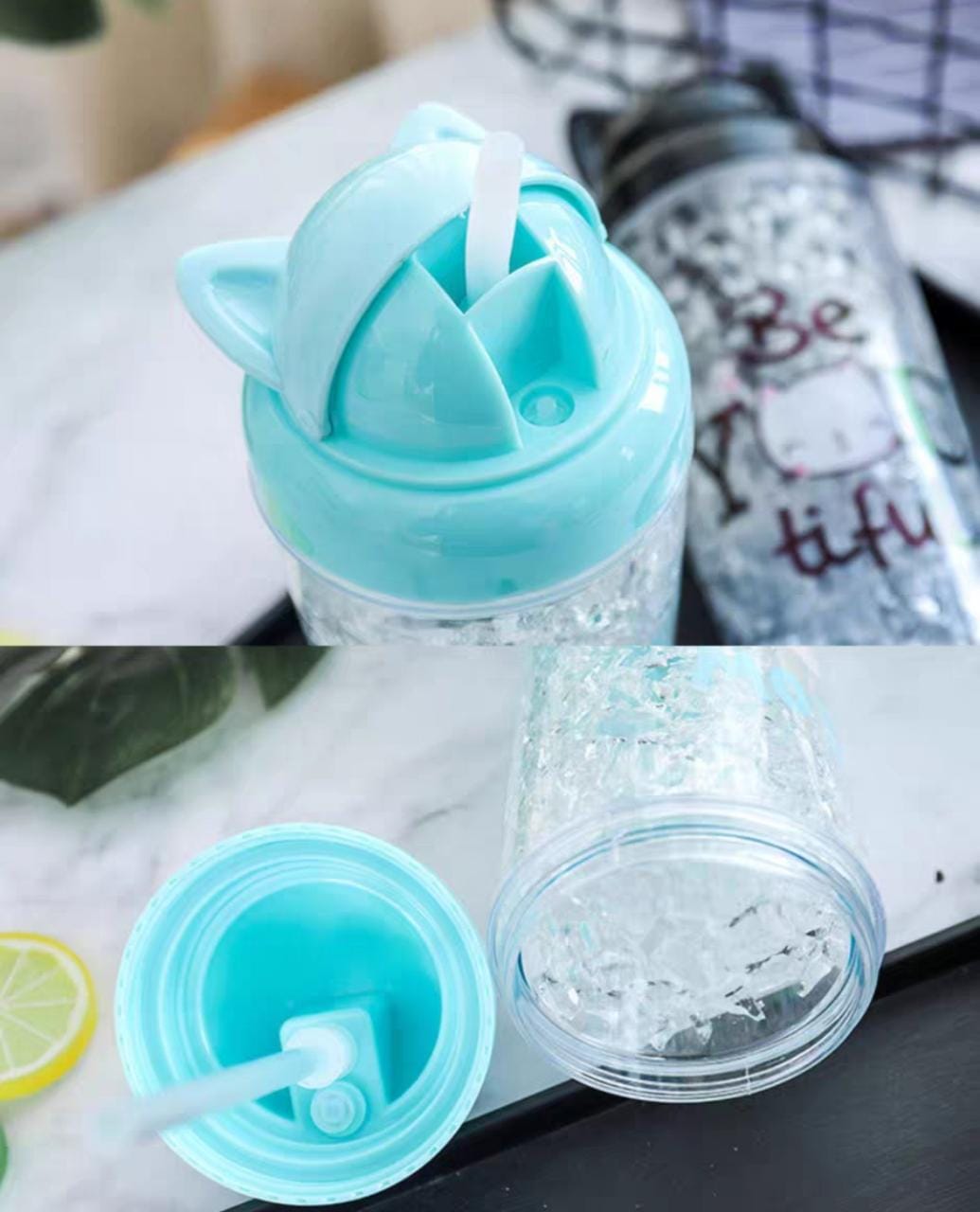 YF-B
VASO DE GATO CON
POPOTE FLEXIBLE
CAPIDAD DE 500 ml