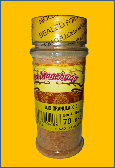 AJO GRANULADO
70 GRS