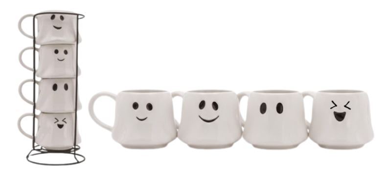 Halloween Ghost Mug
Stackset with Iron Rack
UPC 697603240348
1 CS PACK