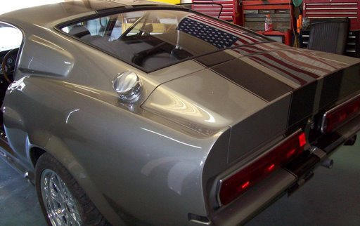 Cobra Raised Gas Cap Side View