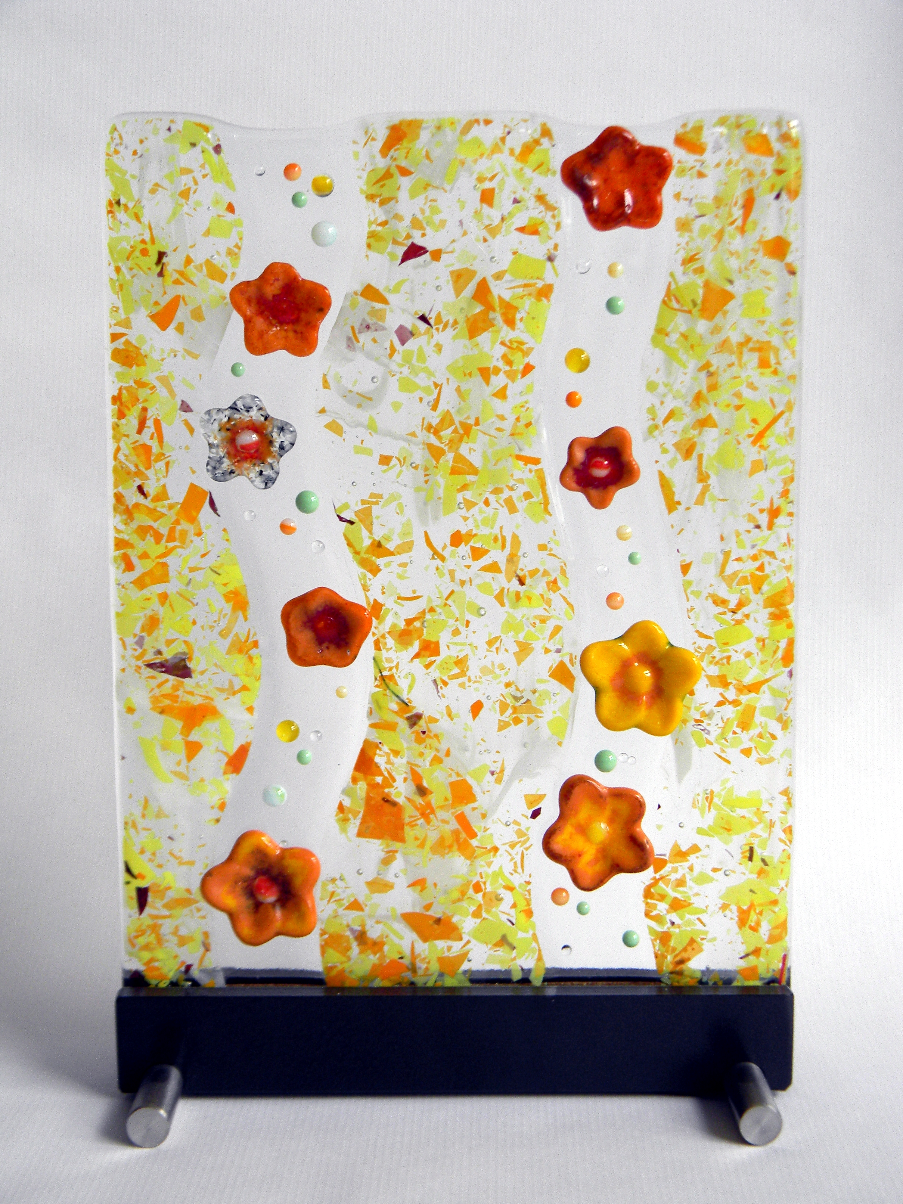 "Breath of Autumn"
by Nataliya Guchenia
Glass Size - 11"H X 8"W
$250.00