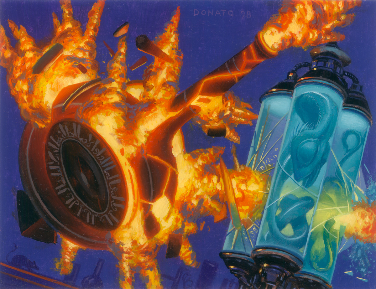 Rack and Ruin
Urza's Legacy
7" x 9"  Oil on Panel 1998