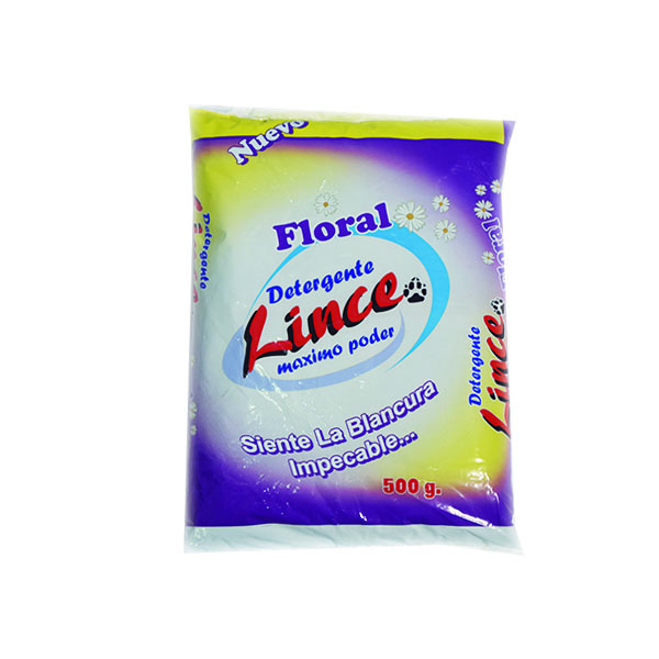Detergente en Polvo Lince 500g