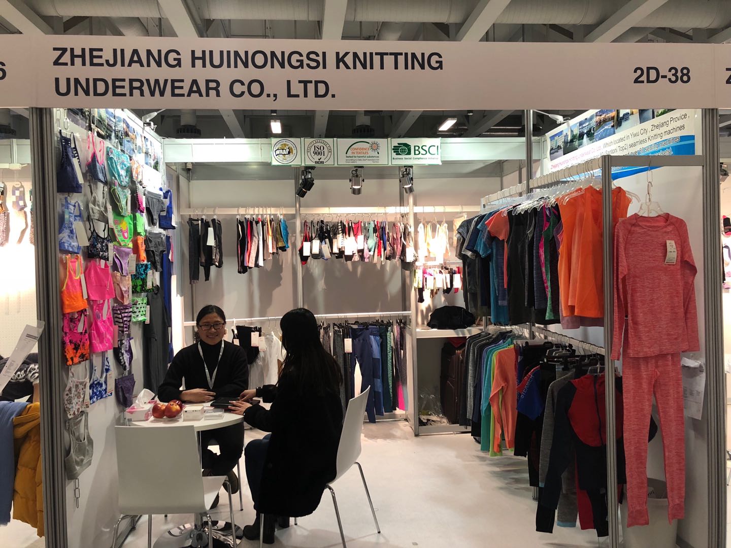 Woman exercises outdoor