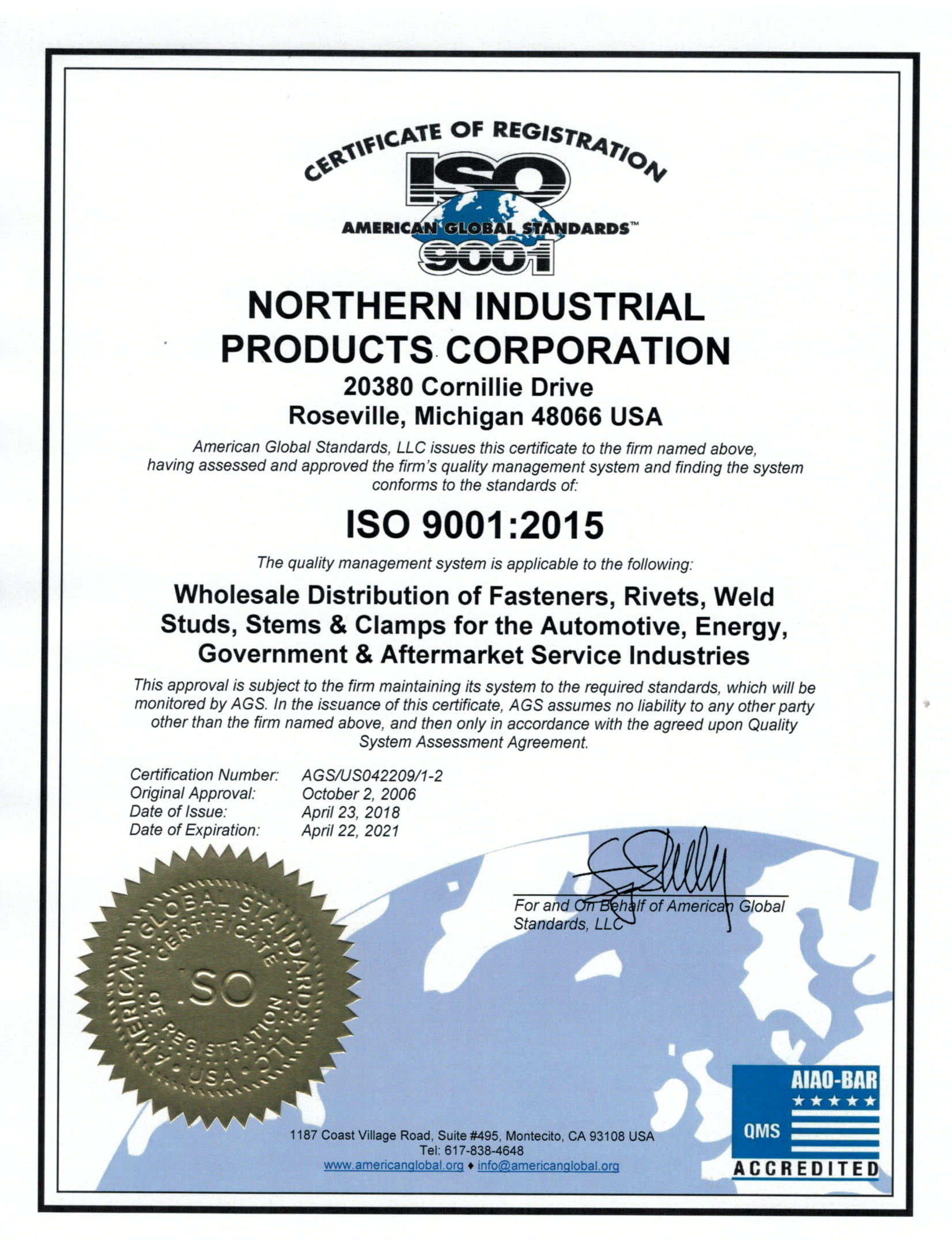 NIP Certification 2008||||