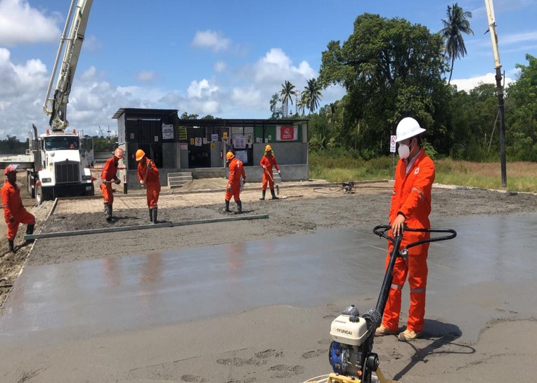 CONSTRUCCION DE OFICINA DE CAMPO EN REFINERIA DOS BOCAS