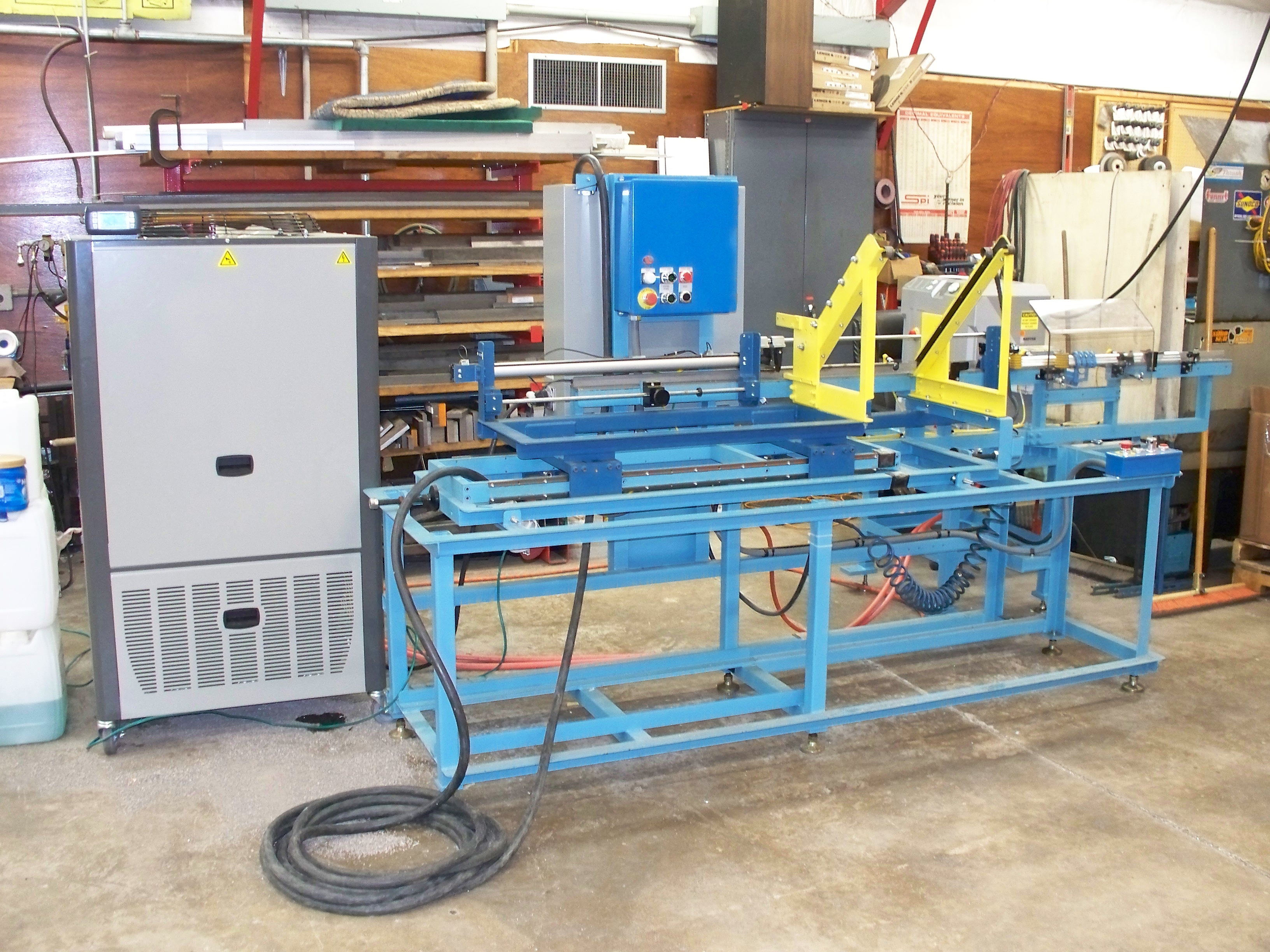 Magazine Fed Induction Annealer
For Aluminum