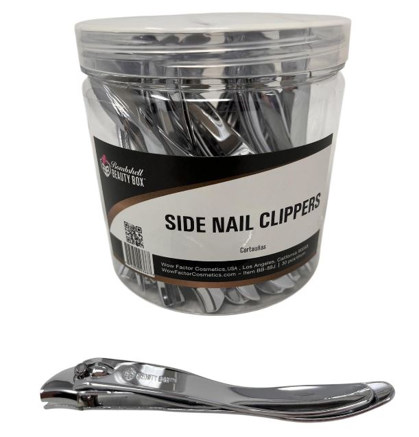 BB-89J
SIDE NAIL CLIPPERS
UPC 813462023667
30PC JAR - 360 CS
