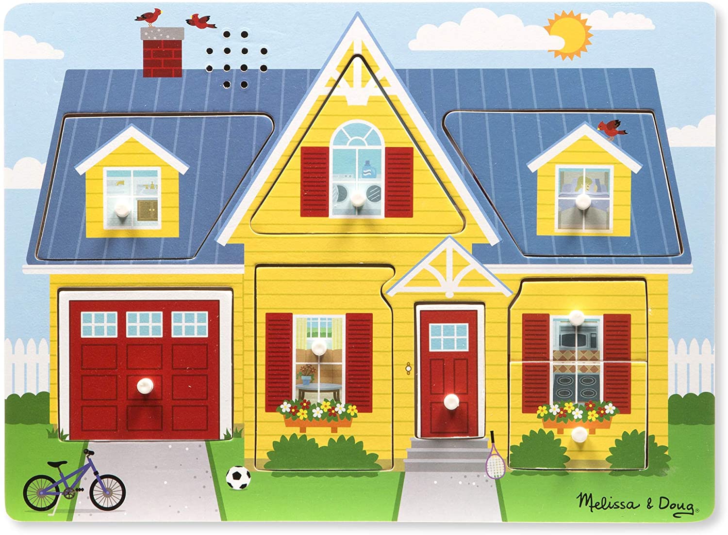 ARPUND THE HOUSE SOUND PUZZLE
MD 10374 NO. 175

$493,75