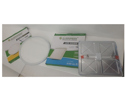 Cod- 15376 Panel led Ajust. 20W 
REDONDO                 
 Cod- 15377 Panel led Ajust.15W
 CUADRADO               
 Cod- 15378 Panel led 
Ajust.20W CUADRADO
