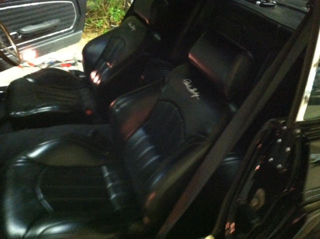 Shelby Seats. Fit like a glove