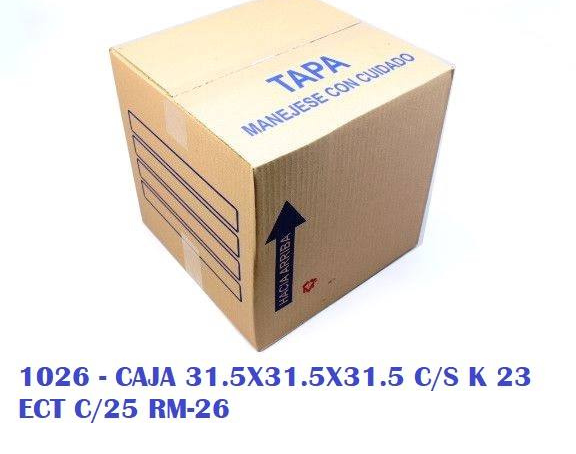 Caja RM-26 31.5X31.5X31.5 cm