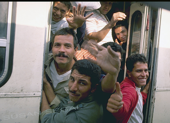 Boys on a Bus - Cairo, Egypt