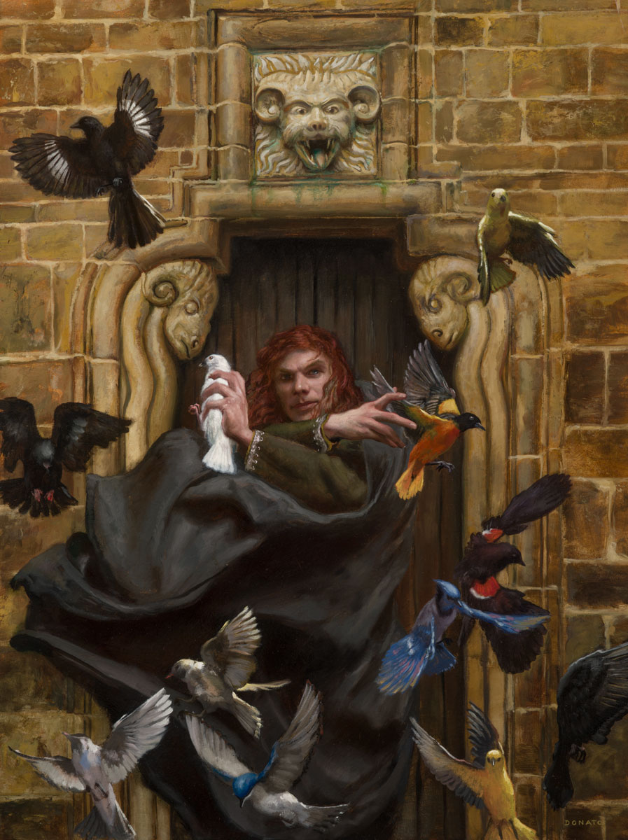 The Name of Things
24" x 18"  Oil on Panel  2011
portrait of Kvothe from Patrick Rothfuss' novel Wise Man's Fear
private collection