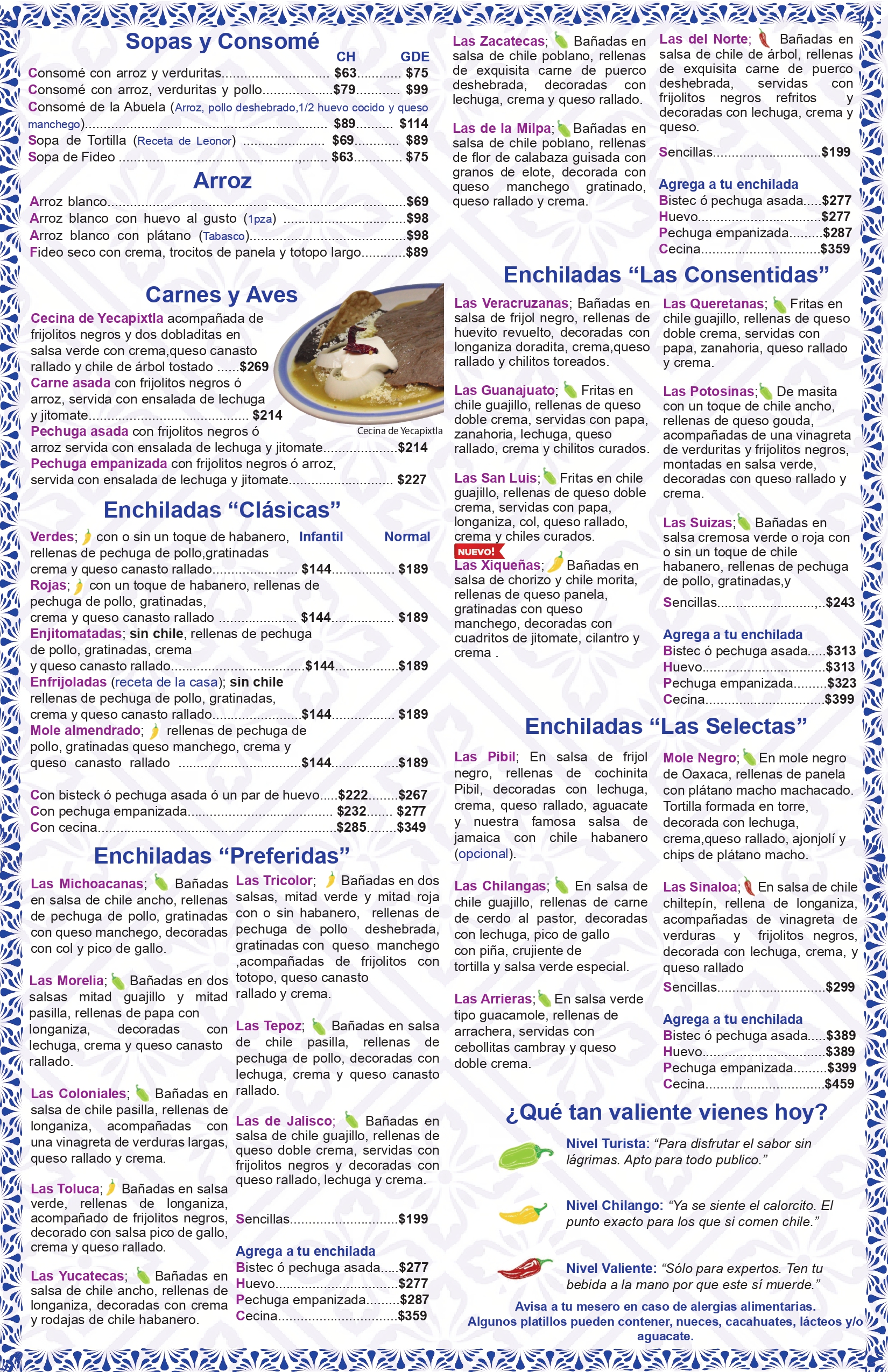 enchiladas, mis amores, chilaquiles, tlalpan, insurgentes 