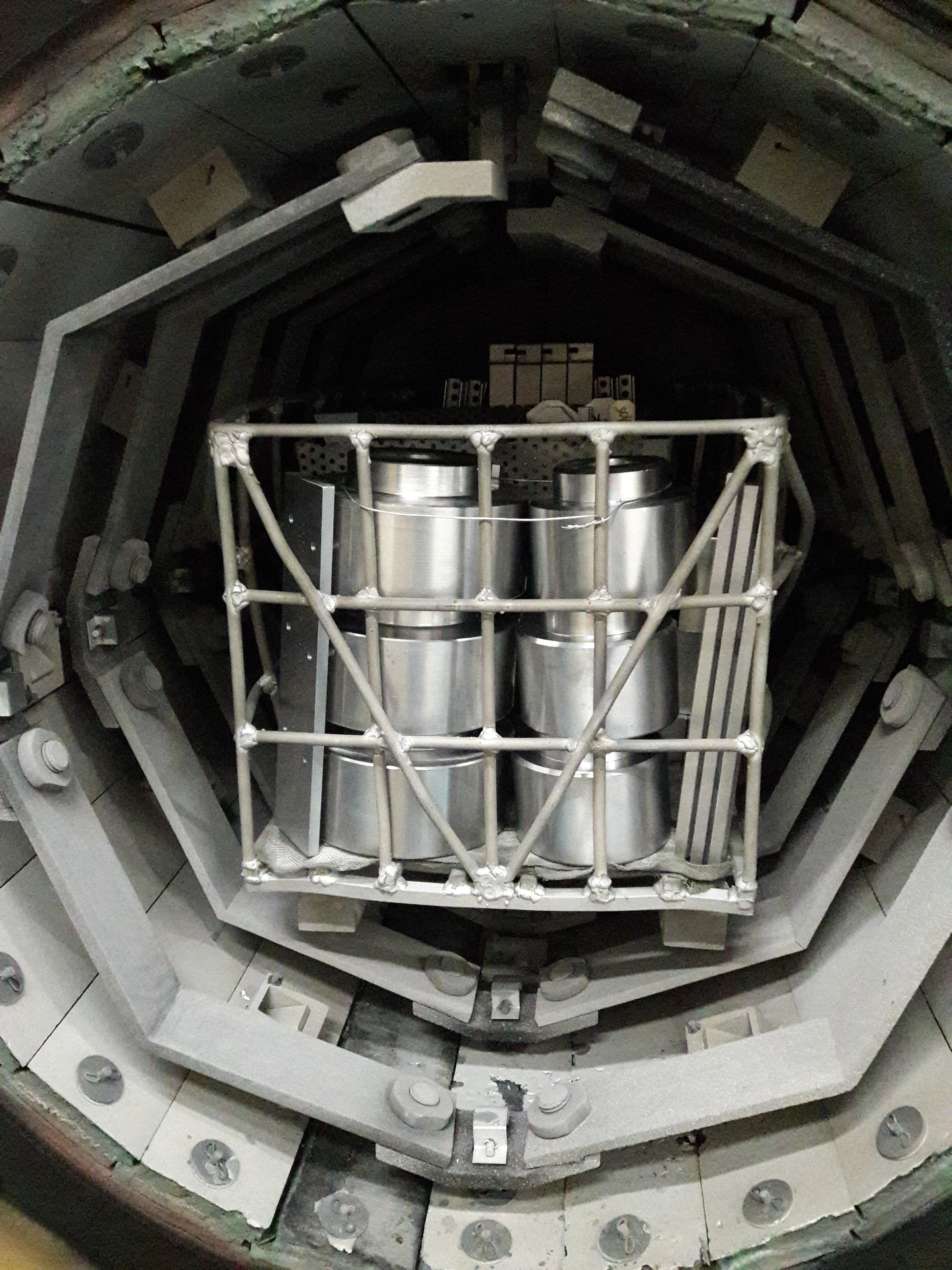 Temple en alto vacio