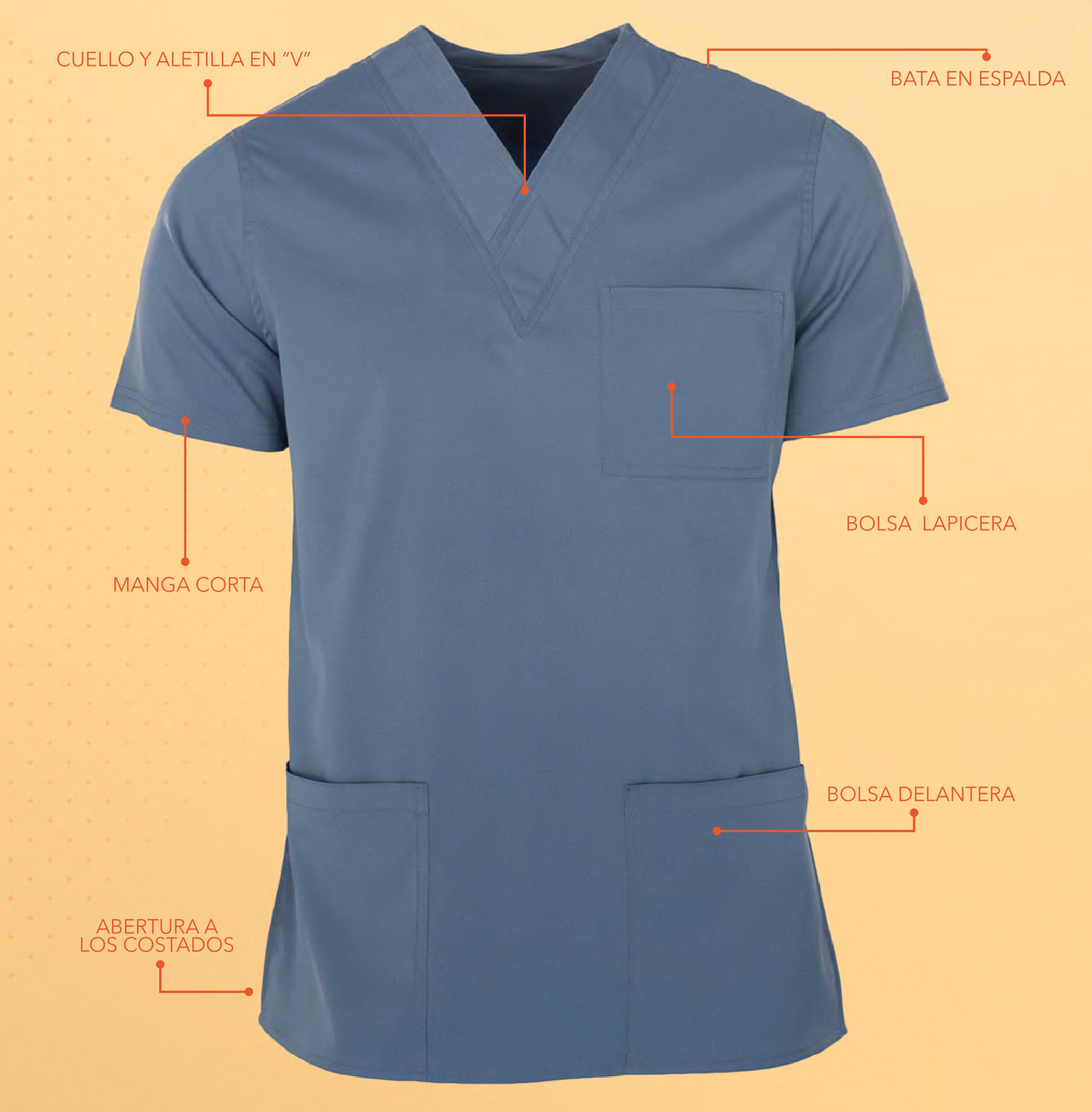 FILIPINA MODELO F105 CUELLO V CON ALETILLA BIBE